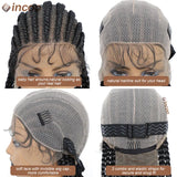 Full Lace Front Cornrow Double Dutch Braided Wigs