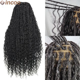 Boho Box Braided Wigs Double Lace Front Goddess