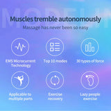 Pulse Massage Pad Rechargeable Portable Foot Massager Intelligent