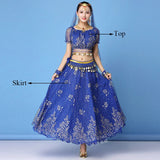 New Bollywood Costume Set Belly Dance Performance Clothes
