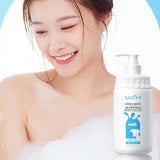 Milk Shower Gel Deep Cleaning Exfoliating Remove