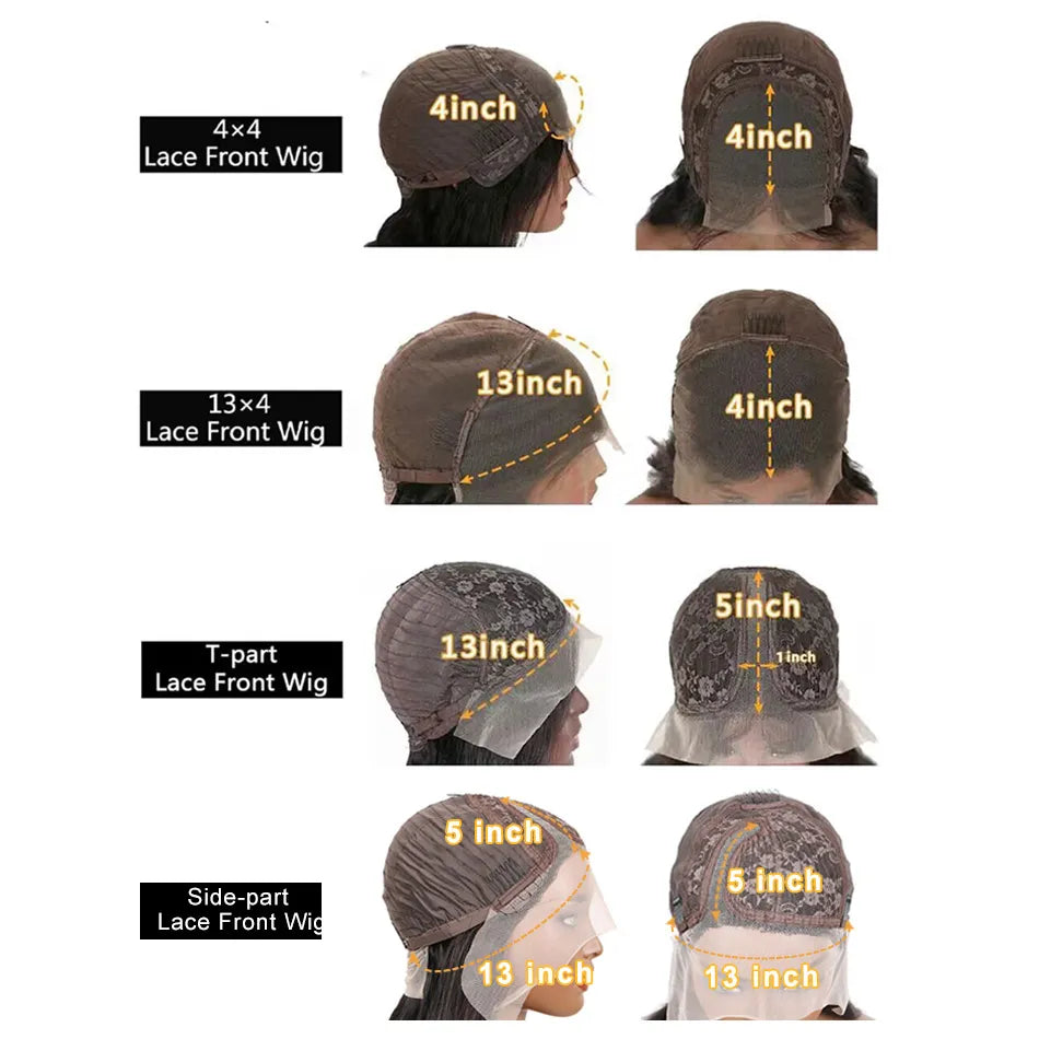 Bob Wig Brazilian Hair Lace Front Human Hair