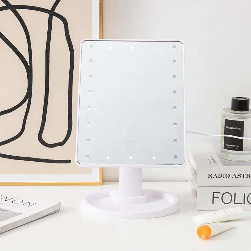 Led Desktop Night Light Makeup Mirror Desktop Degree