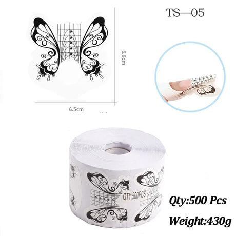 Nail Form Nail Paper Holder Tools Forms For