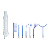 Red Or Violet Ray Electrodes Glass Tube Wand