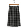 Autumn Clothes Women Skirts Plus Vintage Plaid With