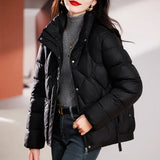New Winter Women'S Jacket Parkas Down Cotton Padded