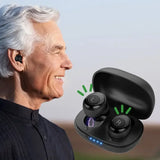 Rechargeable Bluetooth Hearing Aids Wireless Mini Adjustable Sound