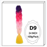 Synthetic Long Jumbo Ombre Braiding Hair For Women