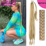 Long Diy Braided Ponytail Extension With Hair Tie