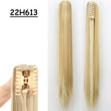 Synthetic Claw Clip On Ponytail Hair Extensions Long