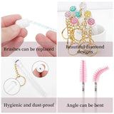 Mascara Wand Tubes Eyebrow Brush Diamond Key