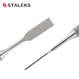 Staleks Manicure Dead Skin Double-Headed Steel Push Ring-Shaped