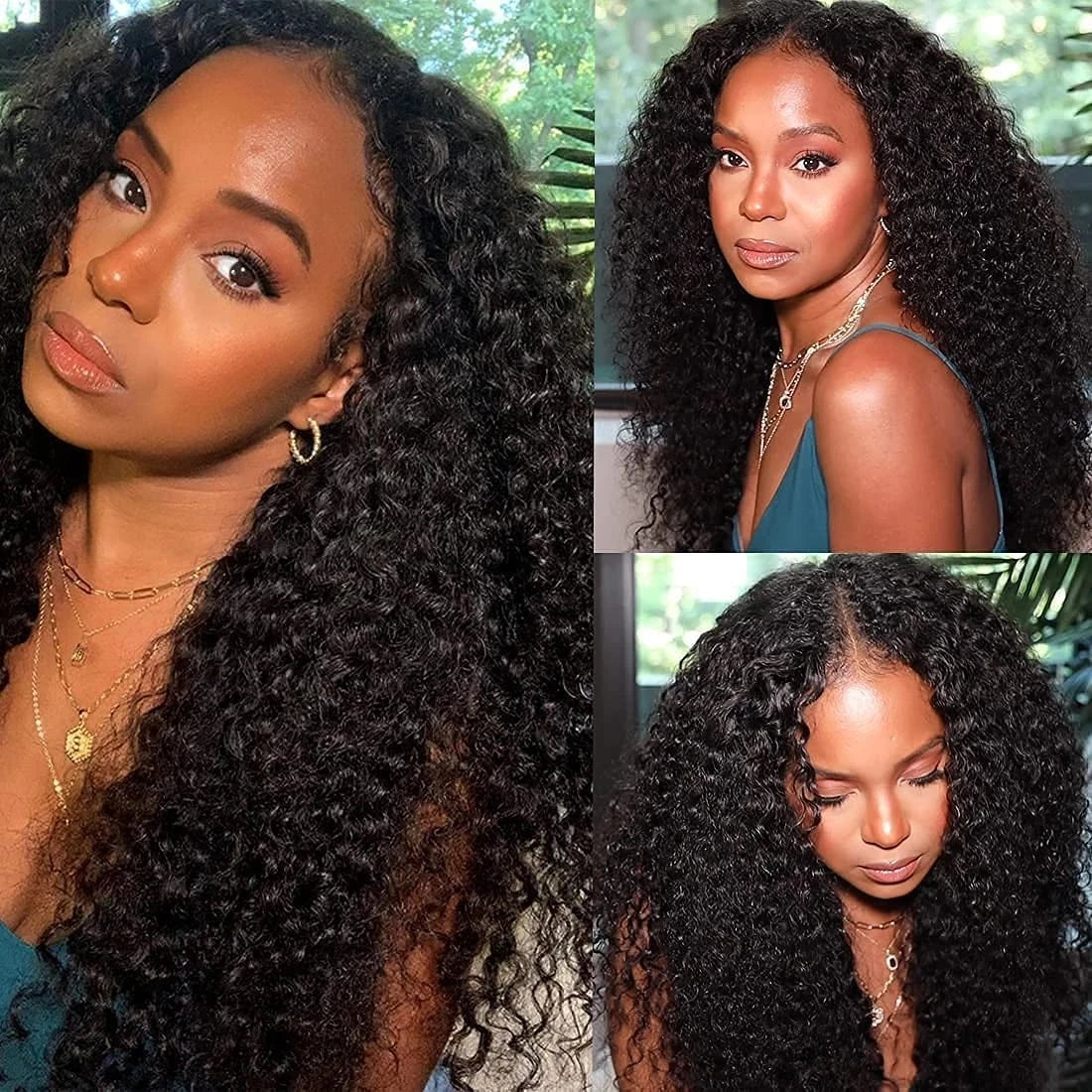 Part Wig Human Hair No Leave Out