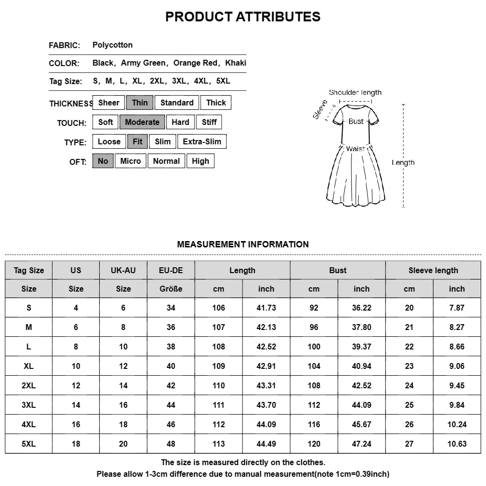 Oversized Cotton Linen Long Dress For Women Summer