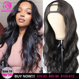 Sinuowei U V Part Wig Body Wave Human