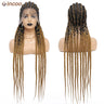 Full Lace Front Cornrow Double Dutch Braided Wigs