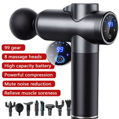 Heads Neck And Back Massager Gun
