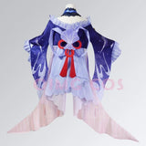 Sangonomiya Kokomi Cosplay Costume Genshin Impact Uniform Wig