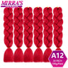 Jumbo Ombre Braids - Black, Brown, Blue, Pink
