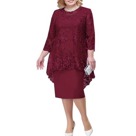Party Dress Chic Slim Fit Flower Pattern Bodycon