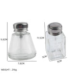Nail Refillable Glass Bottles Empty Press Pump Dispenser