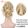 Meifan Long Synthetic Wavy Clip In Hair Ponytail