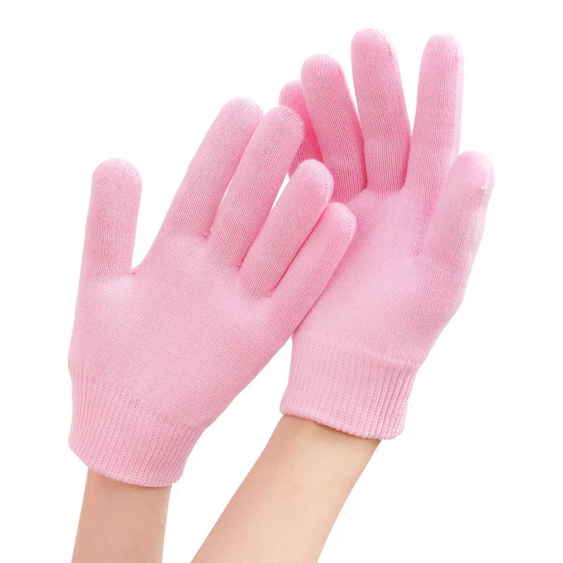 Reusable Spa Gel Socks Moisturizing Whitening Exfoliating