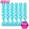 Jumbo Ombre Braids - Black, Brown, Blue, Pink