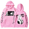 Harajuku Anime Chainsaw Man Power Cute Printed Hooded