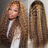 Hd Lace Highlight Wig Human Hair Wigs