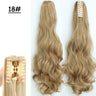 Synthetic Claw Clip On Ponytail Hair Extensions Long
