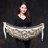 Oriental/Indian Belly Dance Coin Belt Bellydance Hip Scarf