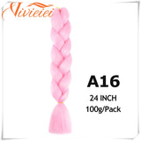 Pink Ombre Jumbo Braids Hair Extensions