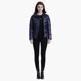Santelon Winter Short Parkas Slim Design Puffer Jackets