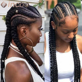 Full Lace Braided Wigs Lace Front Wig