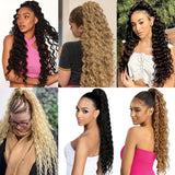 Synthetic Curly Ponytail Extensions Clip In Drawstring Ponytail