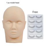 Training False Eyelash Practice Lash Silicone Mannequin Model