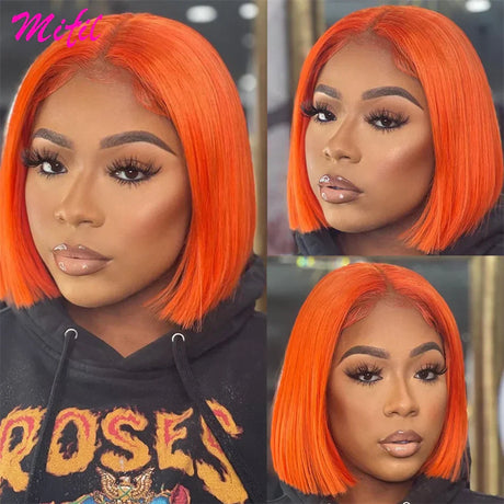 Hd Short Highlight Red Burgundy J Bob Wig