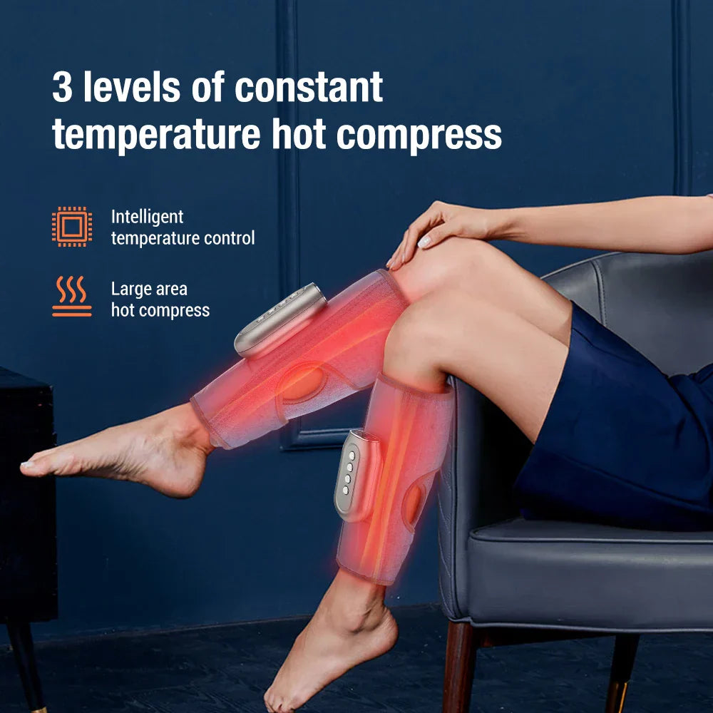 Leg Massage Machine Foot Calf Massager Electric Heating