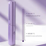 In Lazy Wireless Hair Hot Comb Mini Rechargeable