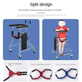 Elderly Trolley Walker With Four-Wheel Mobility Aids Elderly