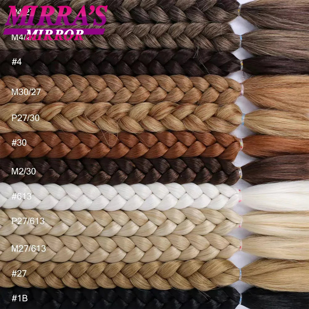 Long Diy Braided Ponytail Extension With Hair Tie
