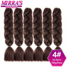 Jumbo Ombre Braids - Black, Brown, Blue, Pink