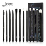 Jessup Eye Blending Eye Brushes Set, Natural-Synthetic