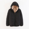 Over Size Womens Long-Sleeve Zipper Front Hoode Warm