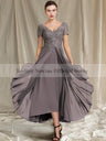 Tea Length Mother Of The Bride Dresses V