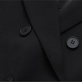 4Xl Blazer Women Clothing Loose Tailored Collar Long