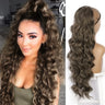 Vigorous Synthetic Long Body Wavy Drawstring Ponytail For