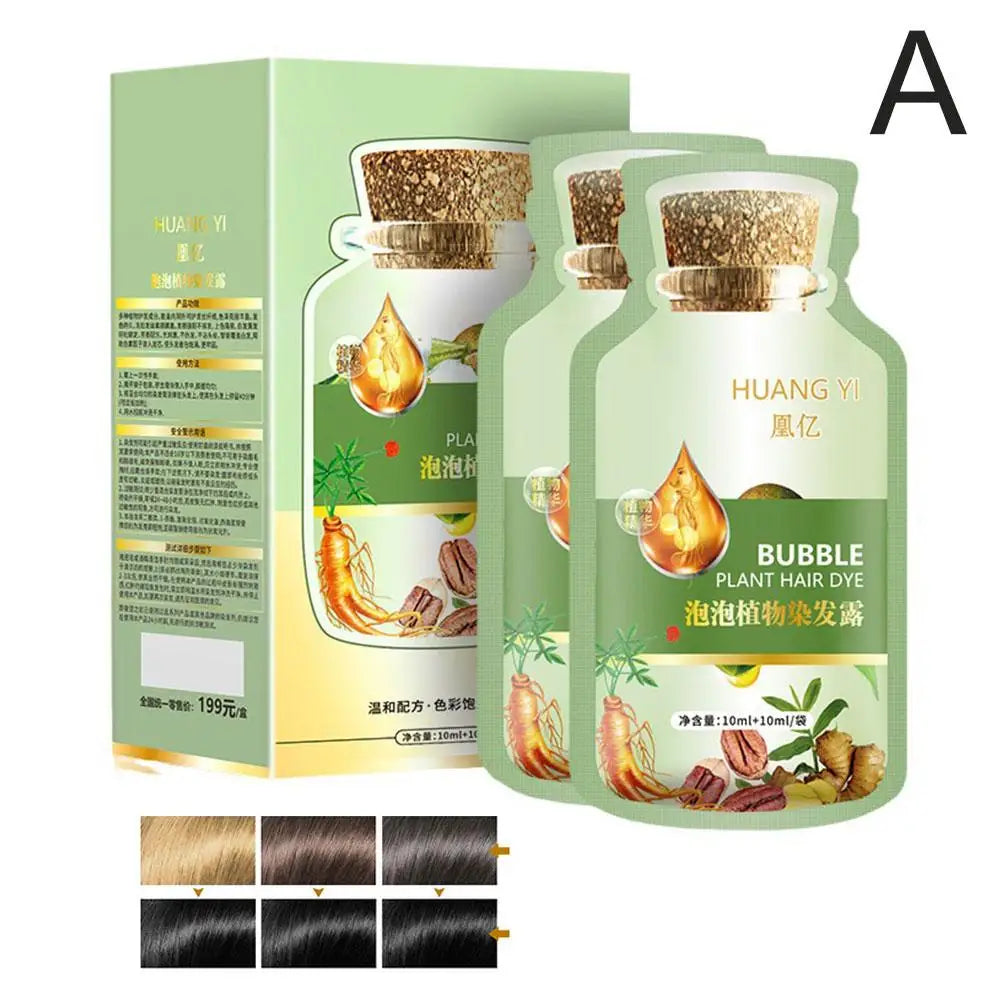 Permanent Hair Bubble Dye , Convenient And Effective